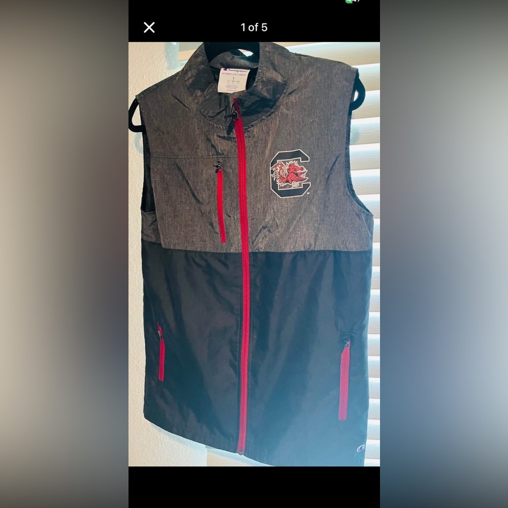 University Of South Carolina Gamecocks Champion Men’s Vest-New with Tags